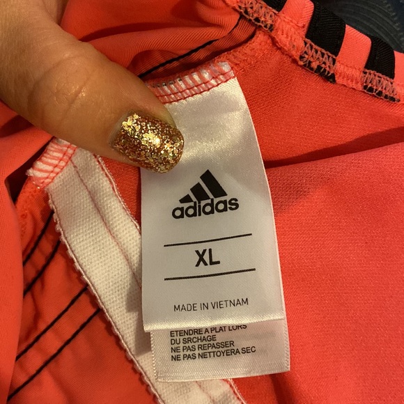 Hot pink Adidas one-piece swimsuit - Picture 4 of 6